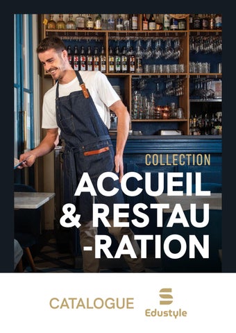 EDUSTYLE - catalogue 2026 - accueil et restauration