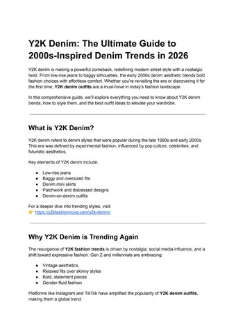 issuu_ Y2K Denim