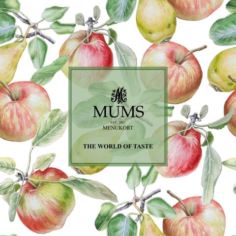 Menukort 2026 - version 6 APRIL 2026 PFT