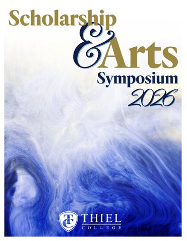 2026 Scholarship & Arts Symposium Program