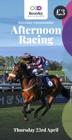 Beverley Racecard - Thursday 23rd April