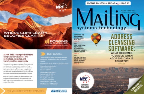 Mailing Systems Technology March/April 2026