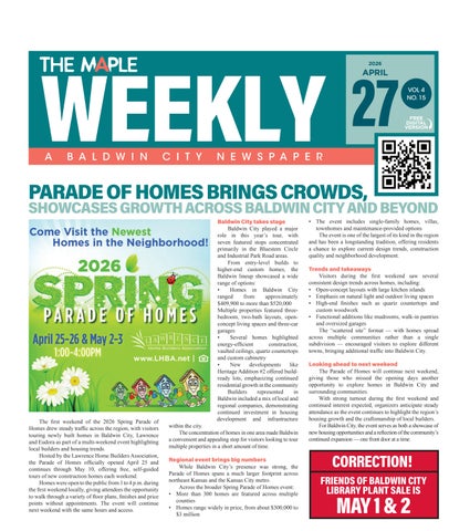 The Maple Weekly - April 27