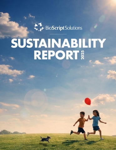 BioScript Sustainability Report 2025 - EN