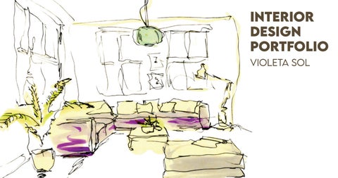 Interior Design Portfolio - Violeta Sol