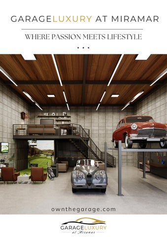 Garage Luxury at Miramar