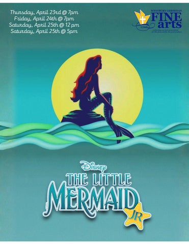 Little Mermaid Playbill