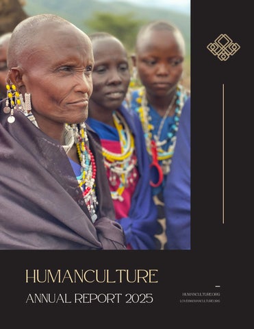 2025 Humanculture Annual Report