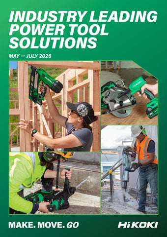 HiKOKI Q2 Digital Flyer May - July 2026