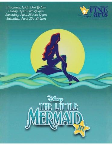 Little Mermaid Playbill