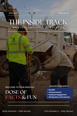 April 2026 Employee Newsletter