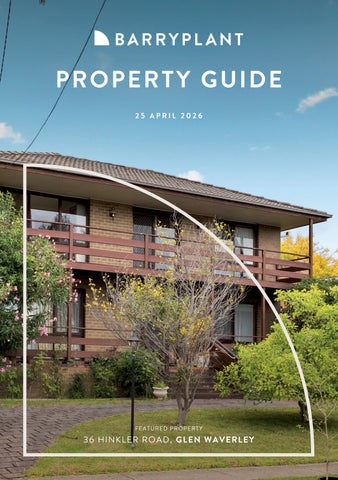 Barry Plant Property Guide: Monash **