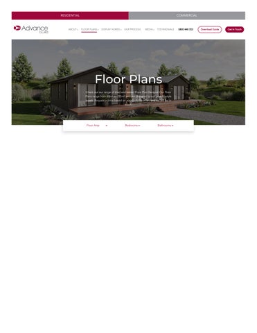 Advance Build Floor Plans: Customisable Prefab Home Designs in NZ