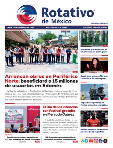 Rotativo de México 23/4/2026