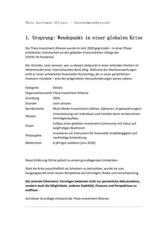 Ist die Theia Investment Alliance seriös? Vollständige Analyse