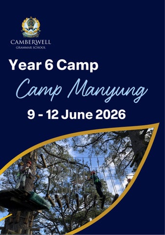 Year 6 Camp 2026