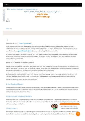 General Practice Lawyer