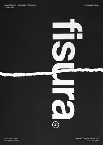 PORTAFOLIO FISURA ESTUDIO