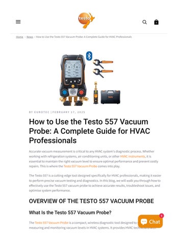 How HVAC Professionals Improve Accuracy with Modern Instruments