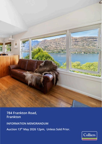 784 Frankton Road Information Memorandum