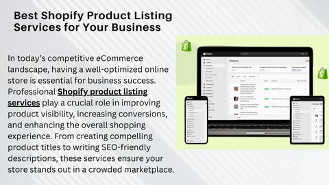 Best Shopify Product Listing Services for Your Business