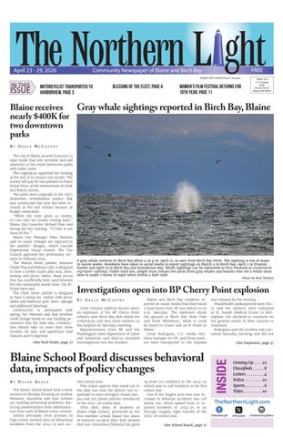 The Northern Light: April 23-29, 2026