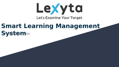 Lexyta LMS Platform
