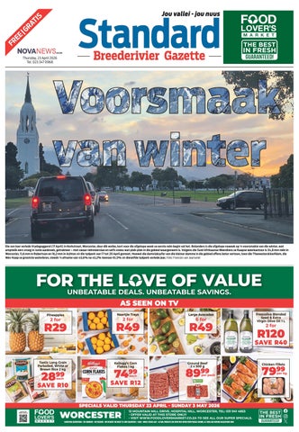 Standard-WZ-Standard Breederivier Gazette - E-edition - 23 April 2026