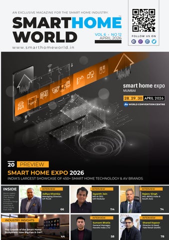 Smart Home World Magazine April 2026 - Smart Home Expo Special