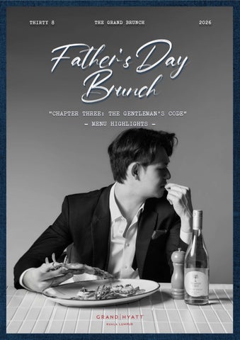 Father's Day Brunch Menu