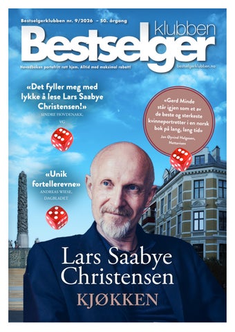 Bestselgergklubbens medlemsblad 9 i 2026
