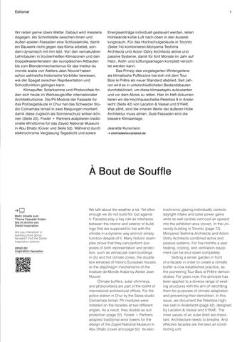 DETAIL 5.2026 - Klimaadaptive Fassaden / Climate-Adaptive Facades 第 3 页