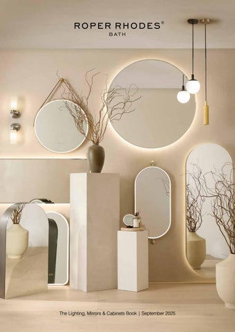 Roper Rhodes Lighting, Mirror & Cabinets Brochure Sep 2025