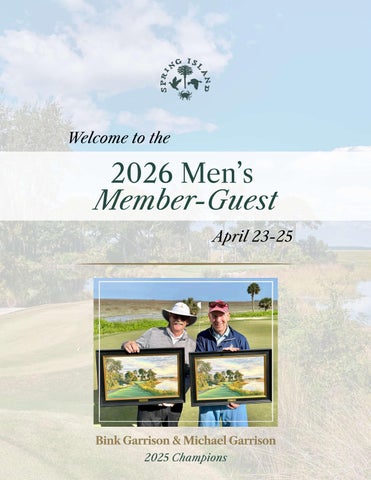 2026 Men's Member-Guest