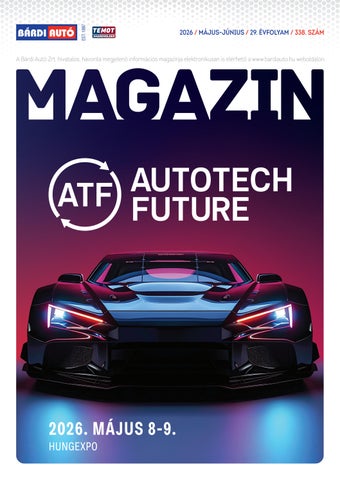 Bárdi Autó Magazin - AutoTech Future 2026