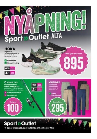 Sport Outlet - nyåpning Alta