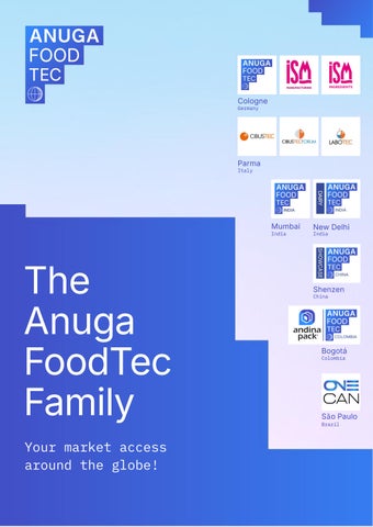 Anuga FoodTec Family