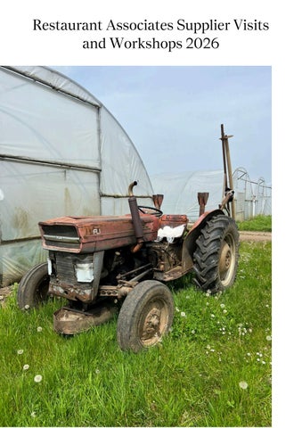 Supplier Visits & Workshops Programme