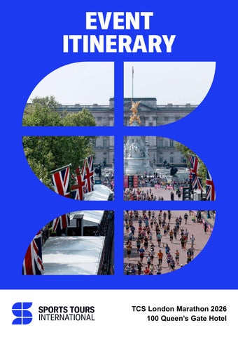 London Marathon 2026 - 100 Queen's Gate EN