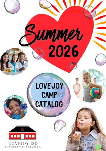 Lovejoy Summer Camps 2026