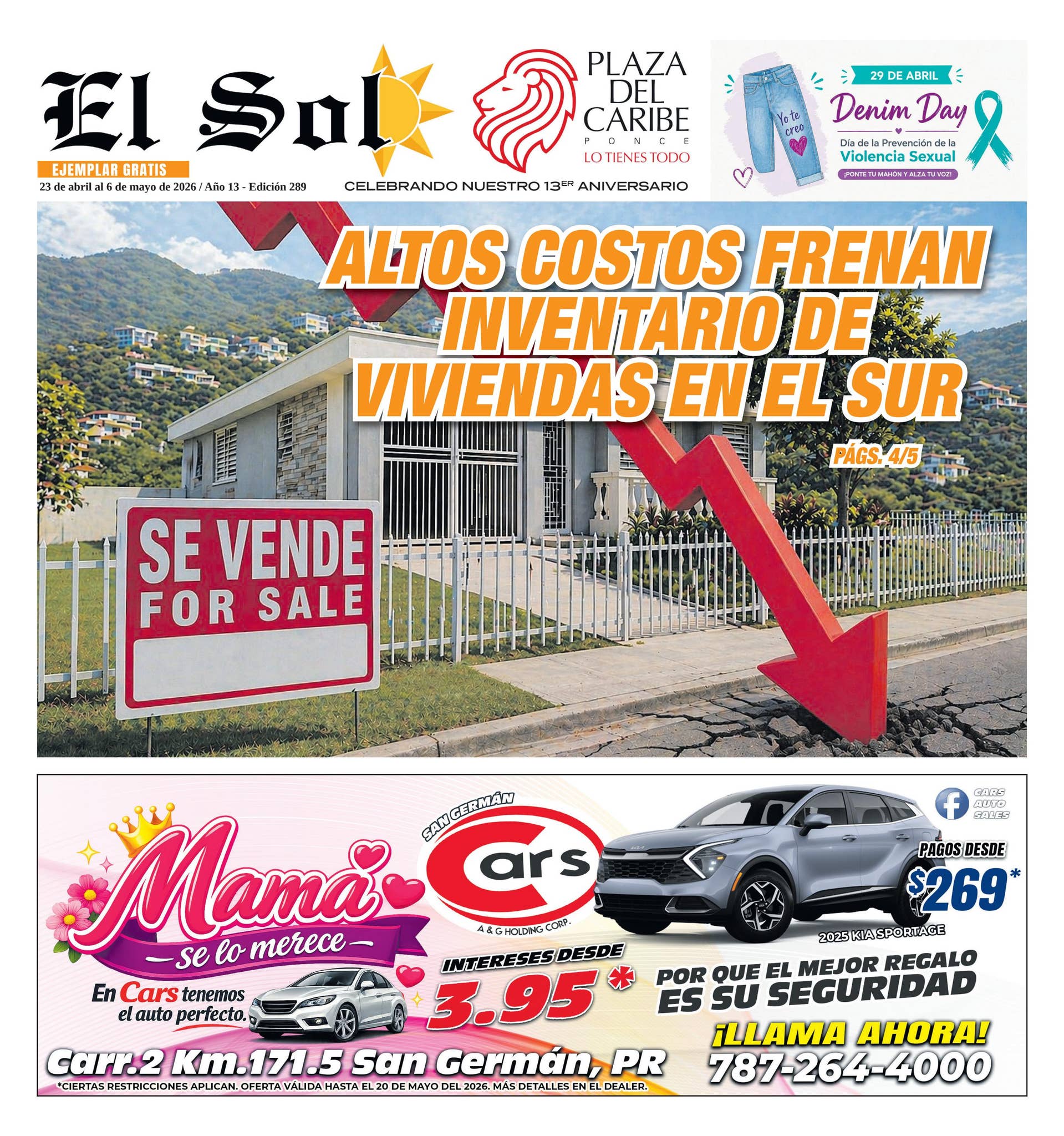 Periódico El Sol de Puerto Rico #289 by El Sol de PR - Issuu