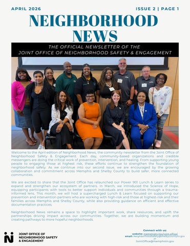 Neighborhood News - April 2026