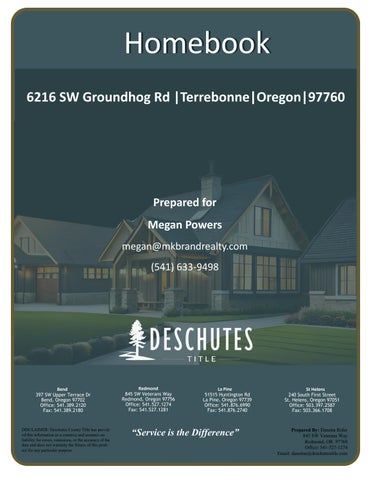 6216 SW Groundhog Rd, Terrebonne - Homebook