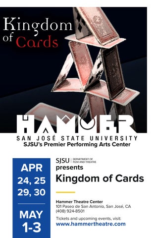 SJSU Department of Film, Theatre, & Dance presents Kingdom of Cards