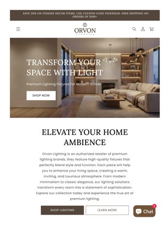 Modern Lighting Fixtures | Chandeliers & Ceiling Lights – Orvon Lighting