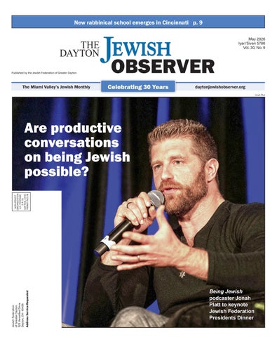The Dayton Jewish Observer, May 2026