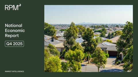 RPM National Economic Report - Q4 2025