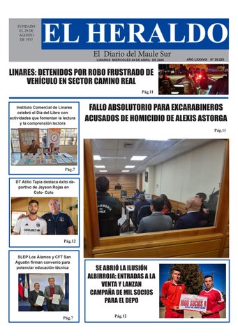 Viernes 24 de abril 2026