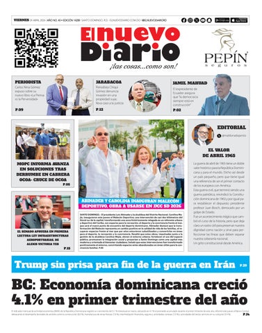 EL NUEVO DIARIO 24-04-2026