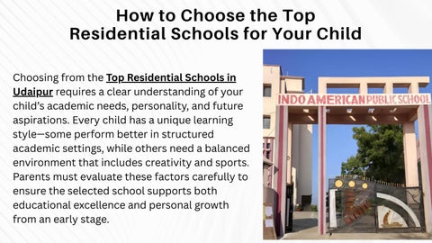 How to Choose the Top Residential Schools for Your Child